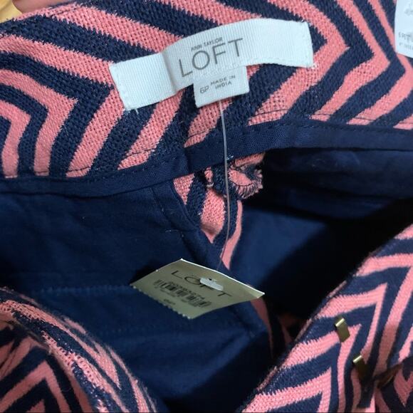 Loft petite chevron print riviera shorts - Picture 6 of 10